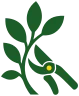 Logotipo de Zahrada bez starostí en una web creada con OAZEE